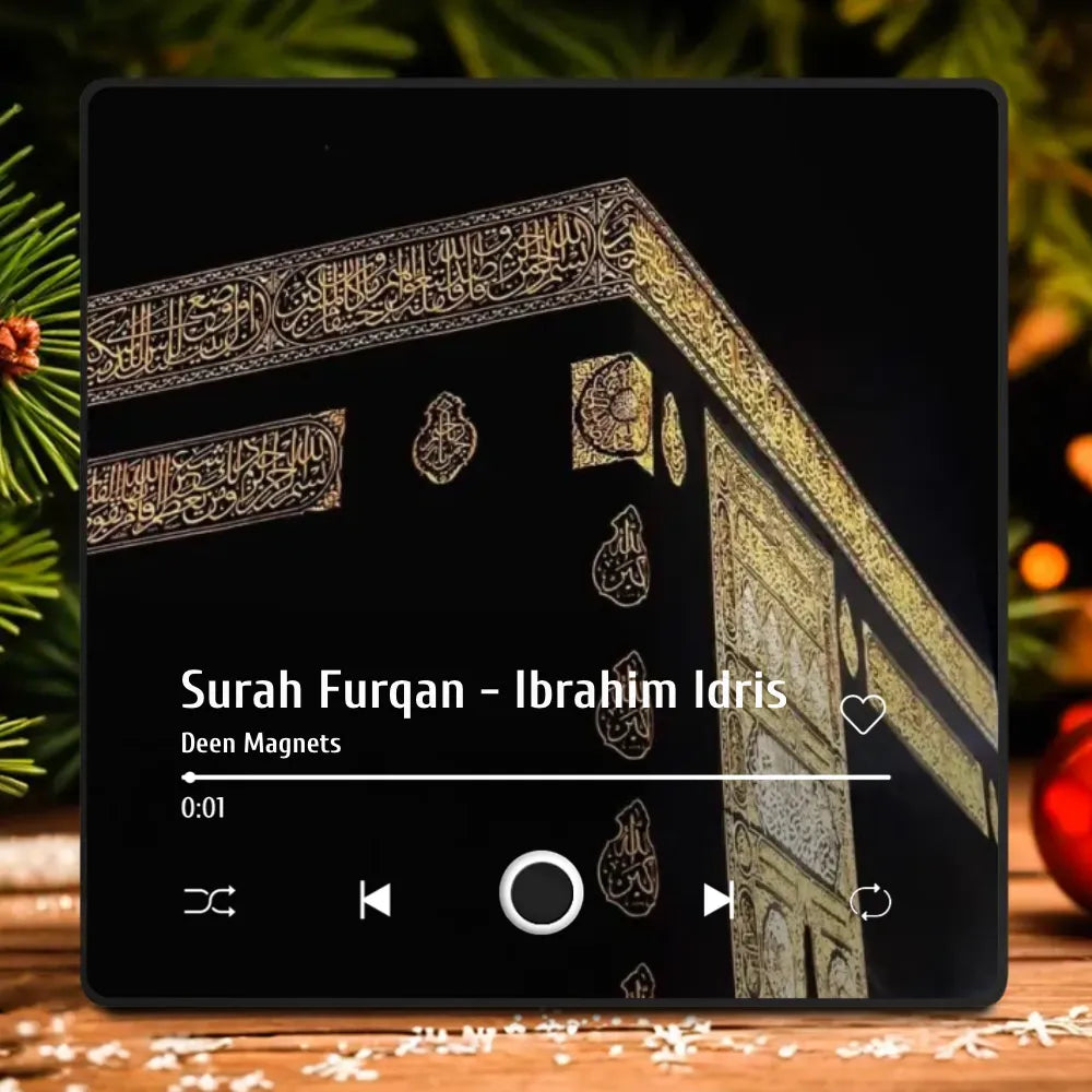 Quran Tracer™ – A Fridge Magnet That Plays Quran